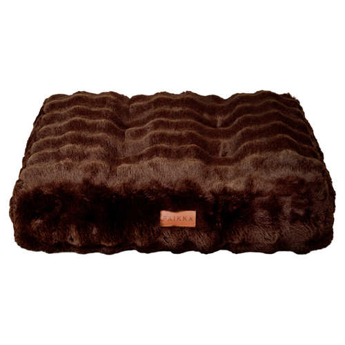 PAIKKA Orthopädisches Plüsch Hundebett braun, Maße: 80 x 60 cm PAIKKA Orthopädisches Plüsch Hundebett braun, Maße: 80 x 60 cm