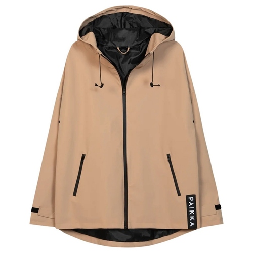 PAIKKA Regenmantel für Zweibeiner reflektierend Unisex "Human Visibility Raincoat" taupe PAIKKA Regenmantel für Zweibeiner reflektierend Unisex "Human Visibility Raincoat" taupe