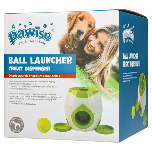 Pawise Ballwerfer mit Leckerliautomaten Pawise Ballwerfer mit Leckerliautomaten