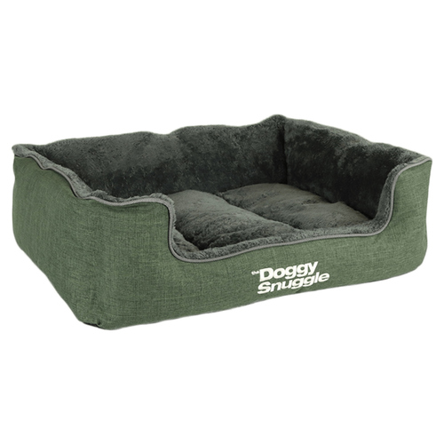 Pet-Joy Products Hundebett Doggy Snuggle dunkelgrün, Größe: L Pet-Joy Products Hundebett Doggy Snuggle dunkelgrün, Größe: L