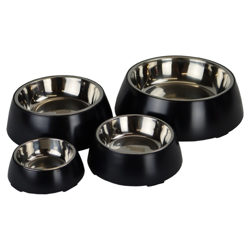 Pet-Joy Products Hundenapf DoggyBowl Metallic Black, Größe: L Pet-Joy Products Hundenapf DoggyBowl Metallic Black, Größe: L