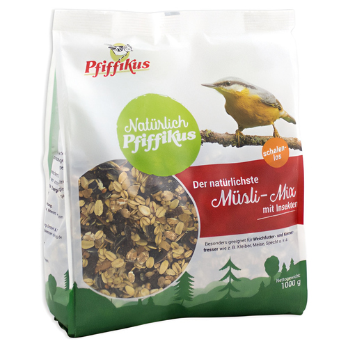 Pfiffikus Natürlich Müsli-Mix mit Insekten 1 kg Pfiffikus Natürlich Müsli-Mix mit Insekten 1 kg