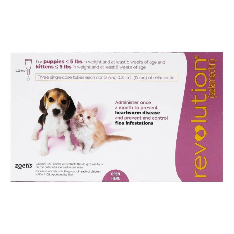 Revolution For Kittens (Pink) Up To 2.5 Kg 12 Pack