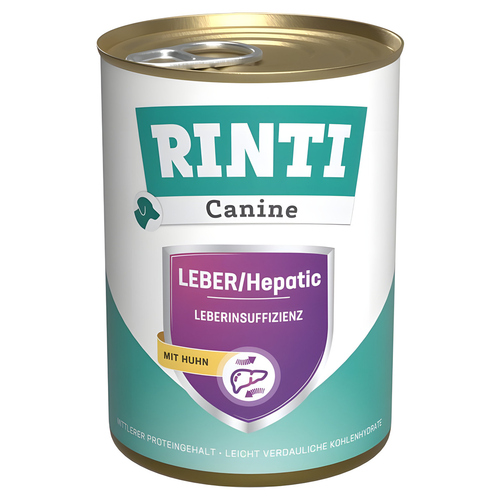 Rinti Canine Leber mit Huhn 400 g - 12 Stück Rinti Canine Leber mit Huhn 400 g - 12 Stück