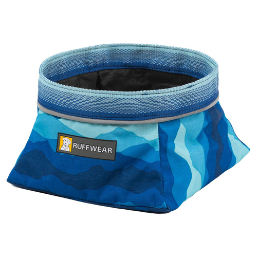 Ruffwear Hundenapf Quencher Bowl Coastal Mountains Ruffwear Hundenapf Quencher Bowl Coastal Mountains
