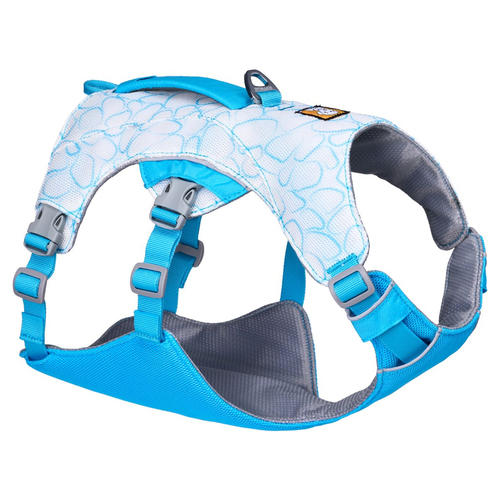 Ruffwear Kühlgeschirr Swamp Cooler Harness Biolumin Blue, Größe: XXS Ruffwear Kühlgeschirr Swamp Cooler Harness Biolumin Blue, Größe: XXS