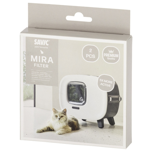 SAVIC Aktiv-Kohlefilter für Luxus Katzentoilette Mira SAVIC Aktiv-Kohlefilter für Luxus Katzentoilette Mira