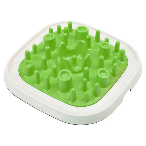 SAVIC Anti-Schling-Napf/Intelligenzspielzeug grün/weiß für Hunde SAVIC Anti-Schling-Napf/Intelligenzspielzeug grün/weiß für Hunde