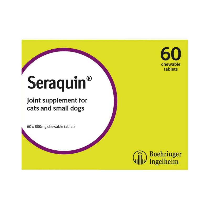 Seraquin 800 Mg For Cats 60 Tablets