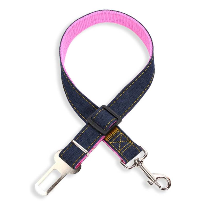 Sicherheitsgurt Hunde und Katzen f?r Auto pink