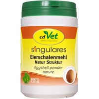 Singulares Eierschalenmehl Natur Struktur von Singulares