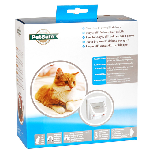 Staywell Katzentür Magnetic 400 weiß Staywell Katzentür Magnetic 400 weiß