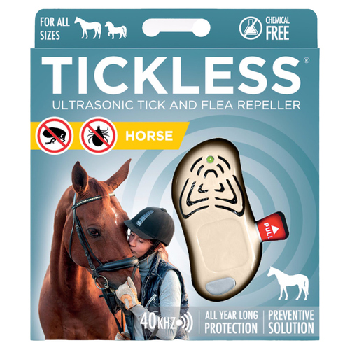 TickLess HORSE beige - Ultraschallgerät gegen Zecken für Pferde TickLess HORSE beige - Ultraschallgerät gegen Zecken für Pferde