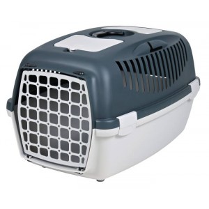 Transportbox Capri Large für Katzen und Hunde Grau von Trixie