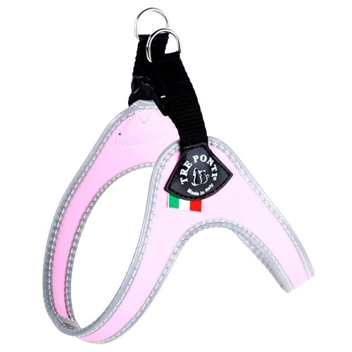 Tre Ponti TP200 Easy Fit Classic mit Click-Verschluss und reflektierendem Rand rosa Tre Ponti TP200 Easy Fit Classic mit Click-Verschluss und reflektierendem Rand rosa