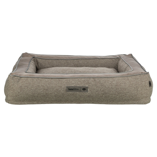 Trixie Bett Liano eckig aus Webstoff/Samt taupe für Katzen, Maße: 60 x 50 cm Trixie Bett Liano eckig aus Webstoff/Samt taupe für Katzen, Maße: 60 x 50 cm