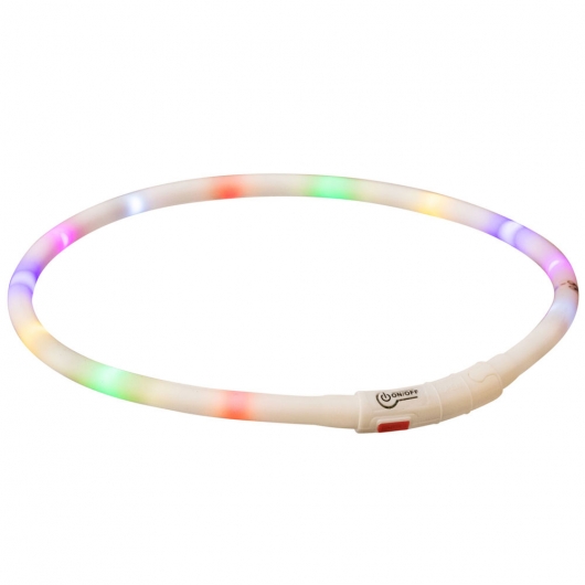 Trixie Flash Leuchtring USB aus Silikon Trixie Flash Leuchtring USB aus Silikon