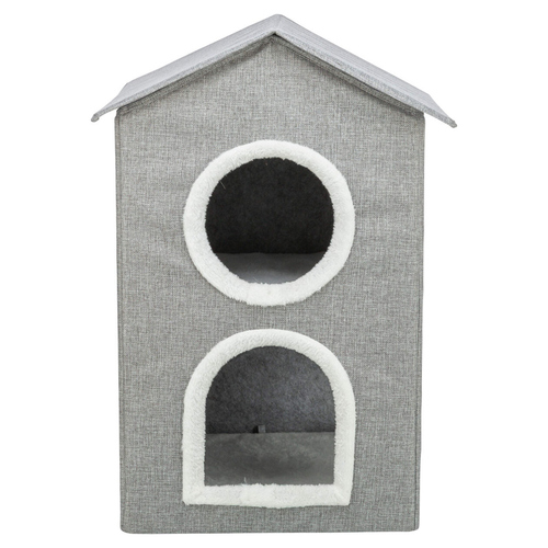 Trixie Höhle Nora hellgrau für Hunde, Maße: 47 x 67 x 47 cm Trixie Höhle Nora hellgrau für Hunde, Maße: 47 x 67 x 47 cm