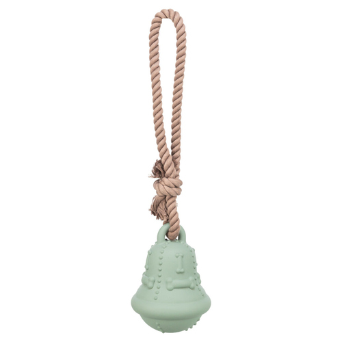 Trixie Hundespielzeug Glocke am Tau petrol Trixie Hundespielzeug Glocke am Tau petrol