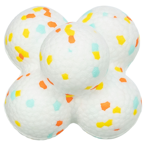 Trixie Hundespielzeug Light & Strong Bouncy Ball weiß/bunt, Maße: ø 7,5 cm Trixie Hundespielzeug Light & Strong Bouncy Ball weiß/bunt, Maße: ø 7,5 cm