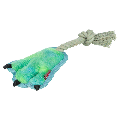 Trixie Hundespielzeug Tatze am Tau grün/blau Trixie Hundespielzeug Tatze am Tau grün/blau
