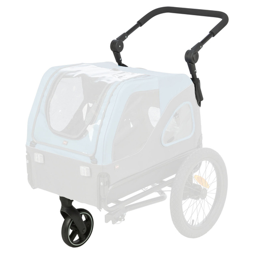 Trixie Jogger-Umbausatz für Fahrradanhänger blau/grau, für Größe M Trixie Jogger-Umbausatz für Fahrradanhänger blau/grau, für Größe M