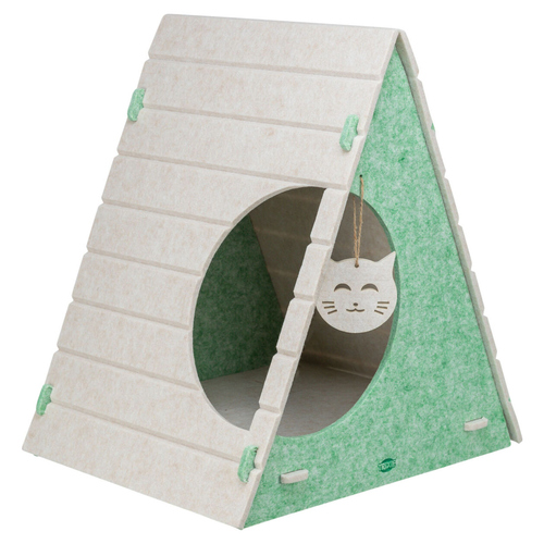 Trixie Katzen-Höhle Lucy sand/grün, Maße: 46 x 50 x 38 cm Trixie Katzen-Höhle Lucy sand/grün, Maße: 46 x 50 x 38 cm