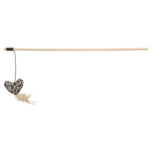 Trixie Katzen-Spielangel Herz im Leopard-Design Trixie Katzen-Spielangel Herz im Leopard-Design