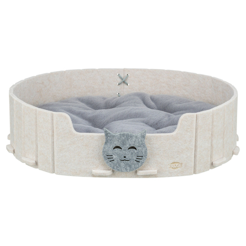 Trixie Katzenbett Emelie sand/grau, Maße: 50 x 42 cm Trixie Katzenbett Emelie sand/grau, Maße: 50 x 42 cm