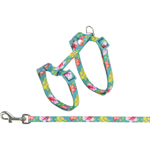 Trixie Katzengeschirr mit Leine Blumen Trixie Katzengeschirr mit Leine Blumen