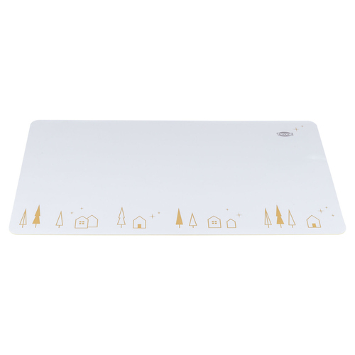 Trixie Napfunterlage Xmas beige für Hunde, Maße: 44 x 28 cm Trixie Napfunterlage Xmas beige für Hunde, Maße: 44 x 28 cm