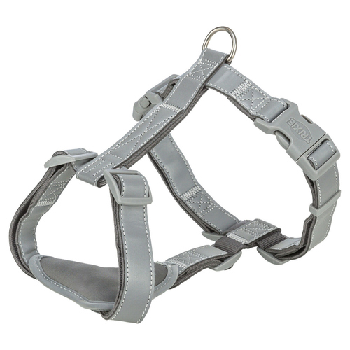 Trixie Premium Reflect H-Geschirr grafit, Größe: XS-S Trixie Premium Reflect H-Geschirr grafit, Größe: XS-S