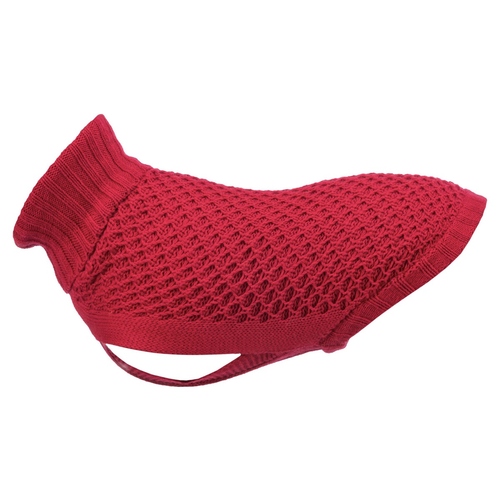 Trixie Pullover Norwood rot, Größe: S / Rückenlänge: 36 cm Trixie Pullover Norwood rot, Größe: S / Rückenlänge: 36 cm