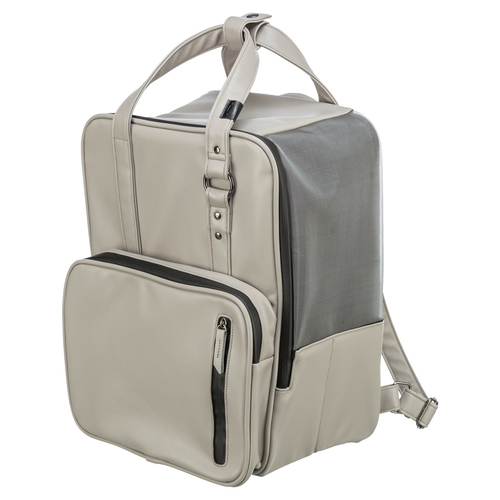 Trixie Rucksack CityStyle hellgrau für Hunde Trixie Rucksack CityStyle hellgrau für Hunde