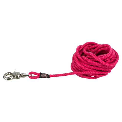 Trixie Schleppleine, rund fuchsia, Größe: S-L Trixie Schleppleine, rund fuchsia, Größe: S-L
