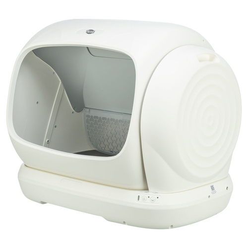 Trixie Selbstreinigende Katzentoilette XL Kunststoff weiß, Maße: 63 x 51 cm Trixie Selbstreinigende Katzentoilette XL Kunststoff weiß, Maße: 63 x 51 cm
