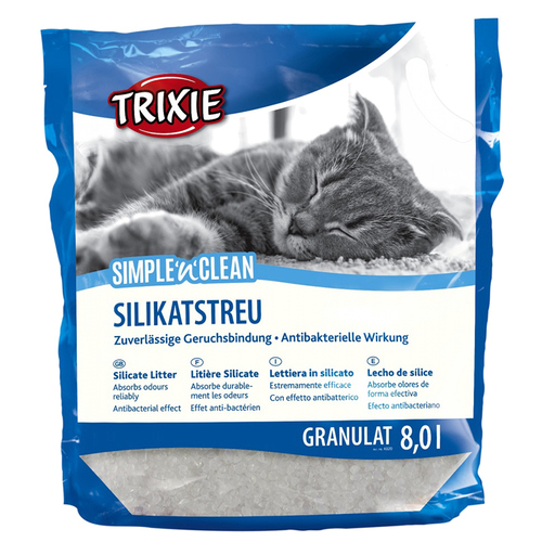 Trixie SimplenClean Silikatstreu Granulat 8 l Trixie SimplenClean Silikatstreu Granulat 8 l