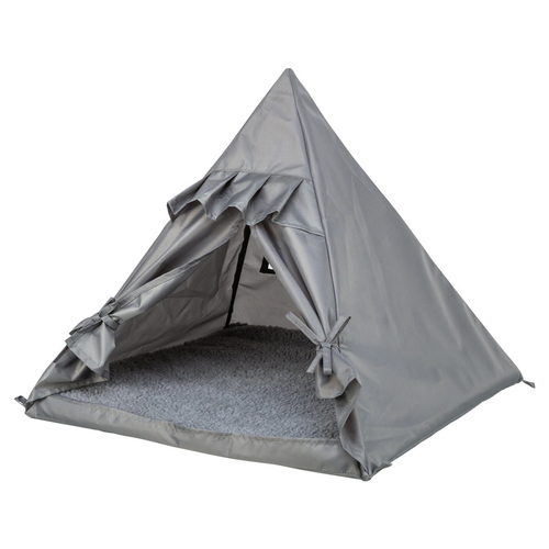 Trixie Tipi Samoa grau für Katzen, Maße: 55 x 50 x 55 cm Trixie Tipi Samoa grau für Katzen, Maße: 55 x 50 x 55 cm
