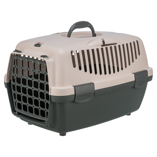 Trixie Transportbox Capri dunkelgrau/blush für Katzen Trixie Transportbox Capri dunkelgrau/blush für Katzen