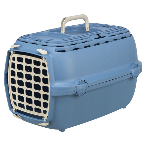 Trixie Transportbox Relax 1 blau für Katzen, Größe: XS Trixie Transportbox Relax 1 blau für Katzen, Größe: XS