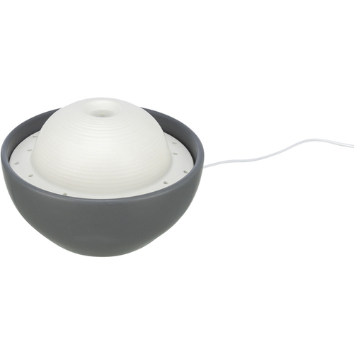 Trixie Trinkbrunnen Vital Dome grau/weiß für Katzen Trixie Trinkbrunnen Vital Dome grau/weiß für Katzen