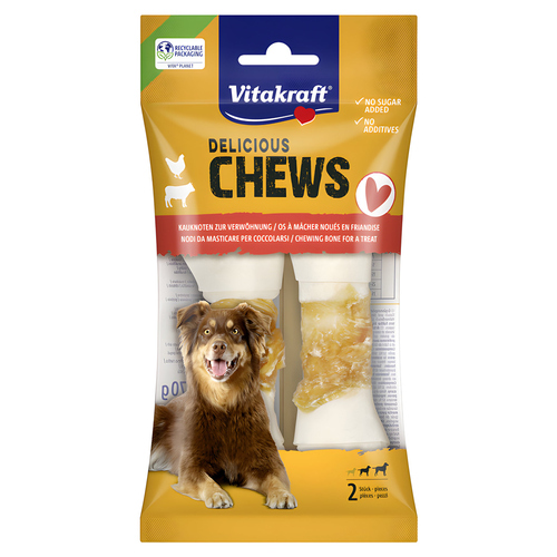 Vitakraft CHEWS deli Kauknoten Huhn M - 2 Stück Vitakraft CHEWS deli Kauknoten Huhn M - 2 Stück