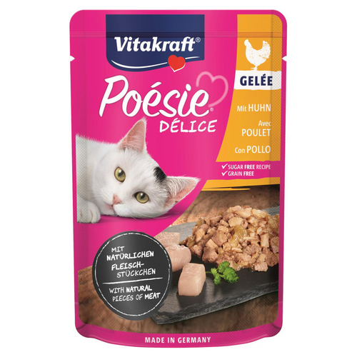 Vitakraft Poésie Délice Gelee Huhn 85 g Vitakraft Poésie Délice Gelee Huhn 85 g