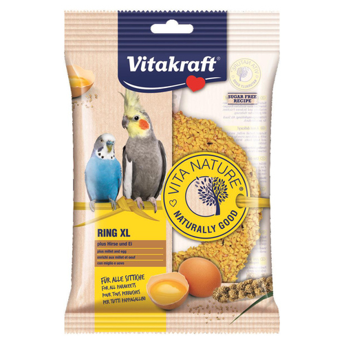 Vitakraft VITA NATURE® Ring XL mit Ei für Sittiche Vitakraft VITA NATURE® Ring XL mit Ei für Sittiche