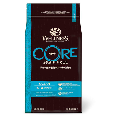 Wellness CORE Ocean Lachs mit Thunfisch 1,8 kg Wellness CORE Ocean Lachs mit Thunfisch 1,8 kg