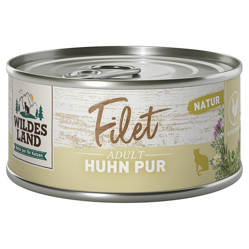 Wildes Land Filet Huhn Pur 80 g Wildes Land Filet Huhn Pur 80 g