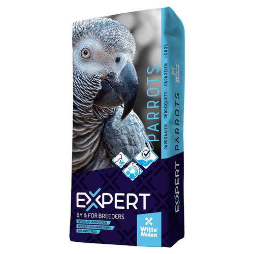 Witte Molen Expert Premium für Papageien grob 15 kg Witte Molen Expert Premium für Papageien grob 15 kg