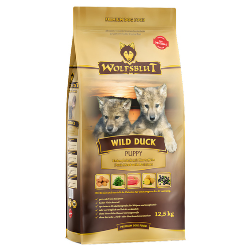 Wolfsblut Wild Duck Puppy 12,5 kg Wolfsblut Wild Duck Puppy 12,5 kg