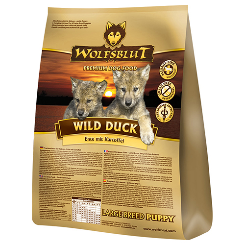 Wolfsblut Wild Duck Puppy Large 2 kg Wolfsblut Wild Duck Puppy Large 2 kg