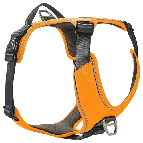 Wolters Geschirr Active Pro Comfort orange/anthrazit, Größe: 1 Wolters Geschirr Active Pro Comfort orange/anthrazit, Größe: 1